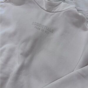 Fear of God Essentials Cream Pullover